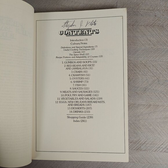 The New Orleans Cookbook Vintage Local Ethnic Cajun Creole Recipes 1987 - Picture 4 of 8